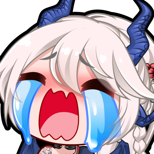 AravaVT Emote Sticker - Cry