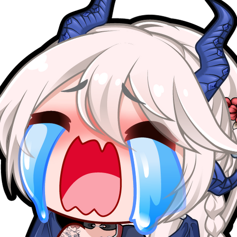 AravaVT Emote Sticker - Cry