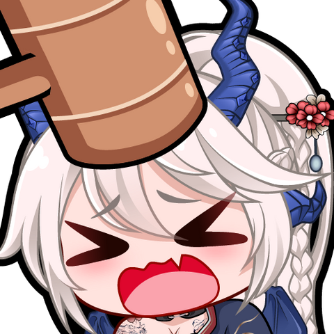 AravaVT Emote Sticker - Bonk