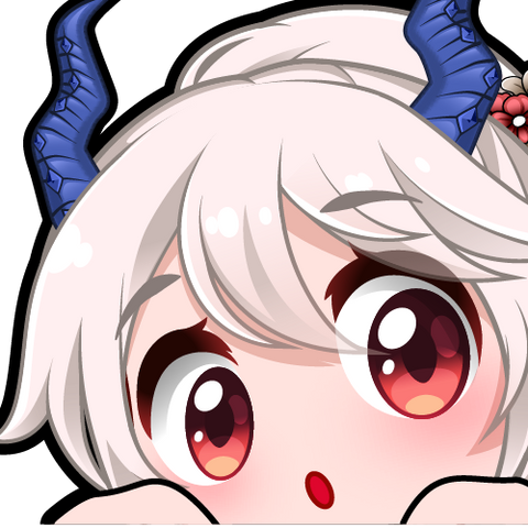 AravaVT Emote Sticker - Peek