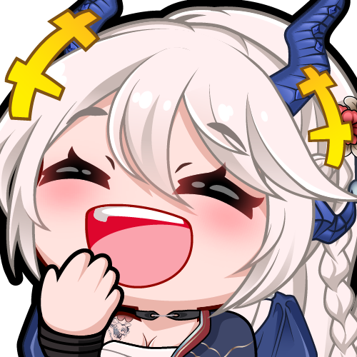 AravaVT Emote Sticker - Laugh