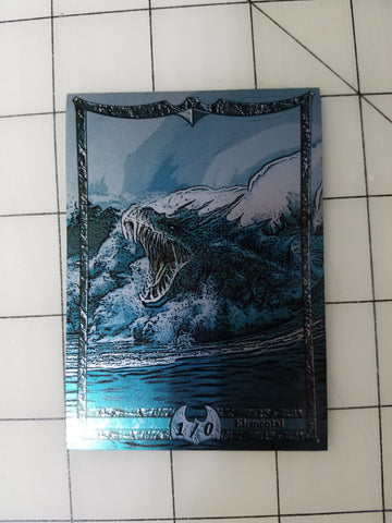 1/0 Elemental Token (Foil)