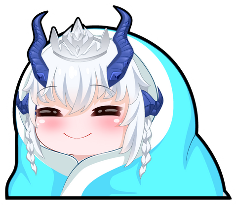 AravaVT Emote Sticker - Blankies