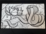 Cobra Stitched Edge Color Your Own Playmat