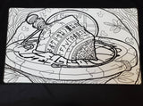 Divining Top Stitched Edge Playmat Color Your Own