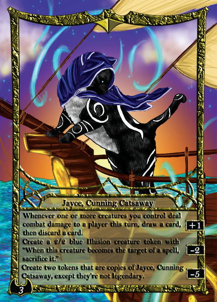 Jayce, Cunning Catsaway Token (FOIL)