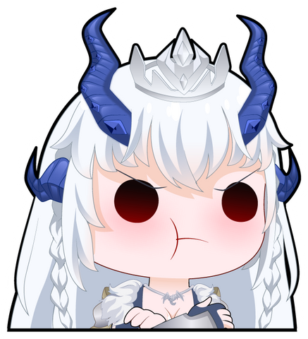 AravaVT Emote Sticker - Pout