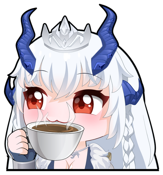 AravaVT Emote Sticker - Sip