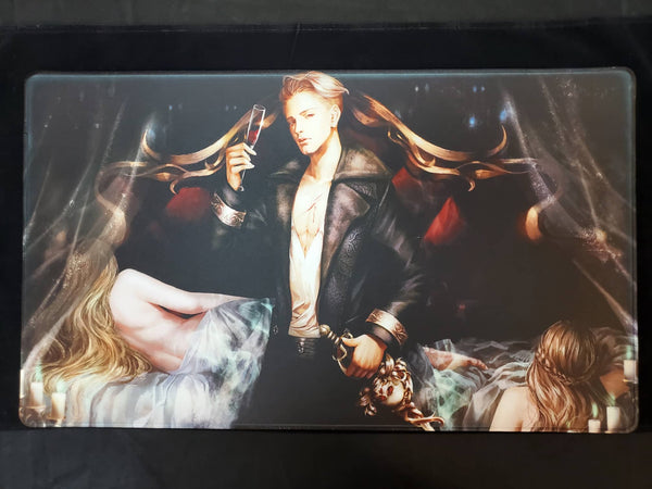 Vampire Stitched Edge Playmat